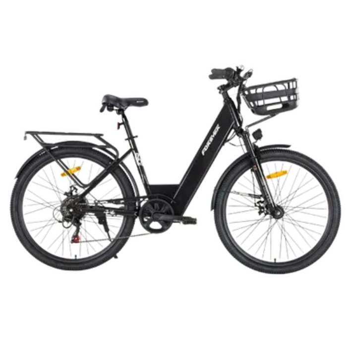 솔타다 전기자전거 전동 바이크 고출력 배달 출퇴근 배터리 로드자전거 스틸, 화이트배터리일체형, 스틸