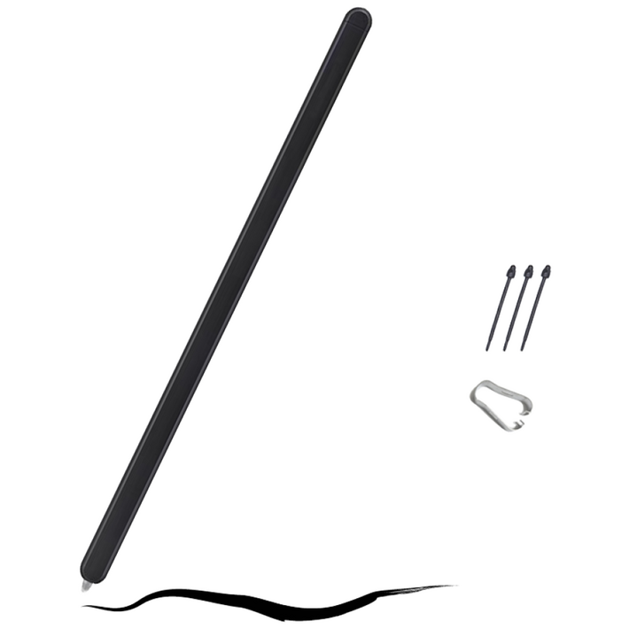 갤럭시 Z폴드3 4 5 6 호환 S펜  추가펜촉3, 1개, 블랙