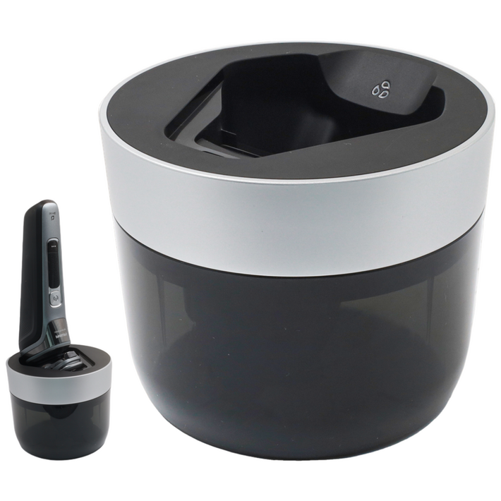 필립스 전기면도기 SkinIQ 프레스티지 i9000 호환세척기 무선 클렌징 팟