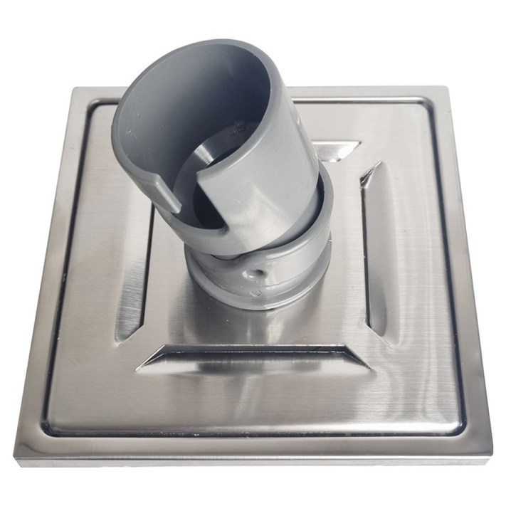 스텐 세탁겸용 유가 역류방지 악취차단 배수구 실버