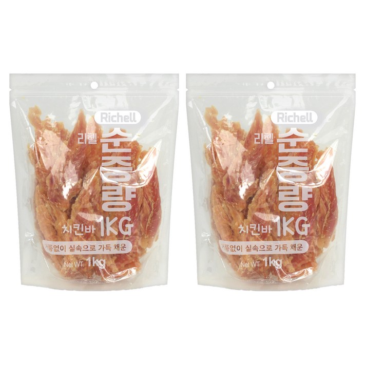 리첼 순중량 강아지 간식