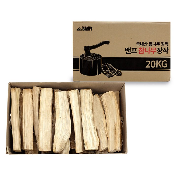 밴프 참나무 장작 CE242, 20kg, 1개 밴프 참나무 장작 CE242, 20kg, 1개