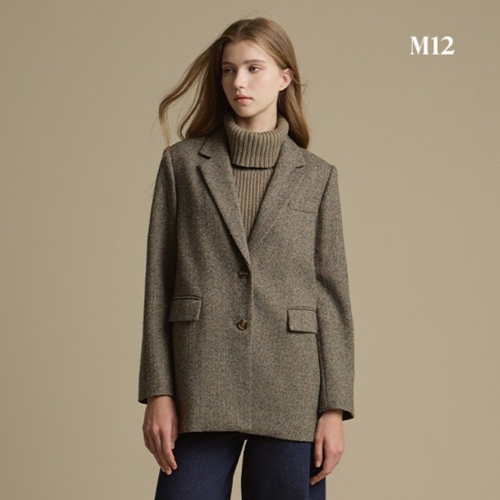 M12 24FW 울블렌디드 헤링본 자켓 M12 24FW 울블렌디드 헤링본 자켓