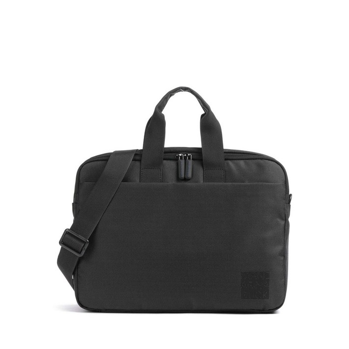 만다리나 덕 Mandarina Duck 지구 노트북 가방 15 인치 폴리에스터 블랙 브리프케이스 서류가방 248830