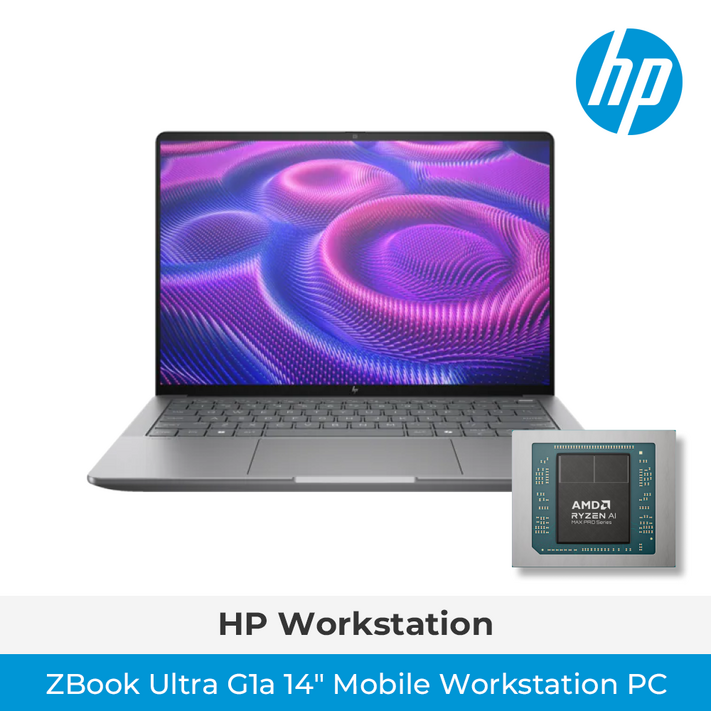 HP 모바일워크스테이션 Zbook Ultra G1a 14형 Ryzen AI MAX  PRO 395 128G 메모리 2TB SSD W11P AMD 8060S