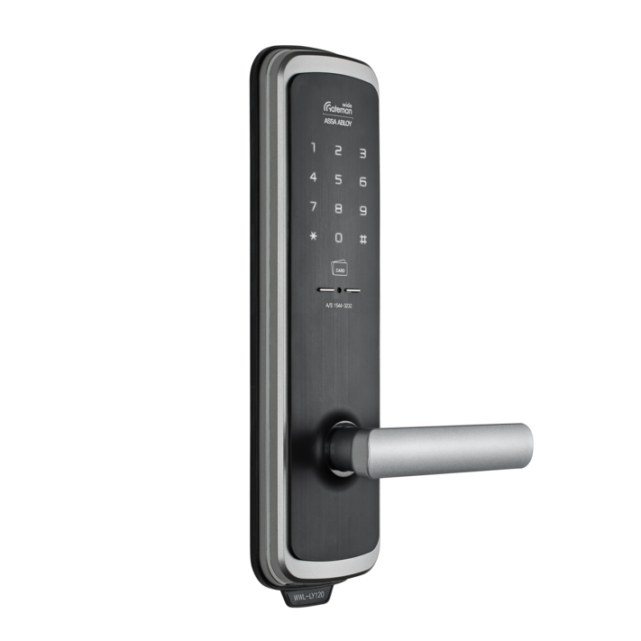 게이트맨 주키 도어락 WWLLY120 번호카드키 4개 현관문 디지털도어락, 고객직접설치, 게이트맨 WWLLY120