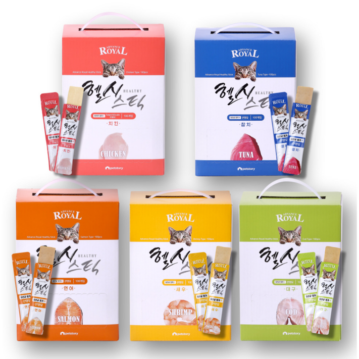 어드밴스 로얄 헬시 스틱 100p, 헬시스틱 대구 100p, 60g, 100개 어드밴스 로얄 헬시 스틱 100p, 헬시스틱 대구 100p, 60g, 100개