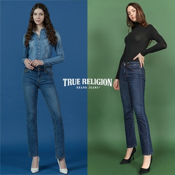 트루릴리전 여성 라이크라 코튼 데님 2종 트루릴리전 여성 라이크라 코튼 데님 2종
