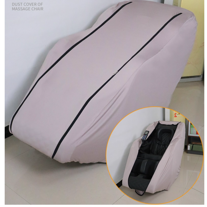 뚱보 지퍼로 간편 관리 안마의자 만능 호환 커버 천덮개, 1개, 그레이 안마의자커버