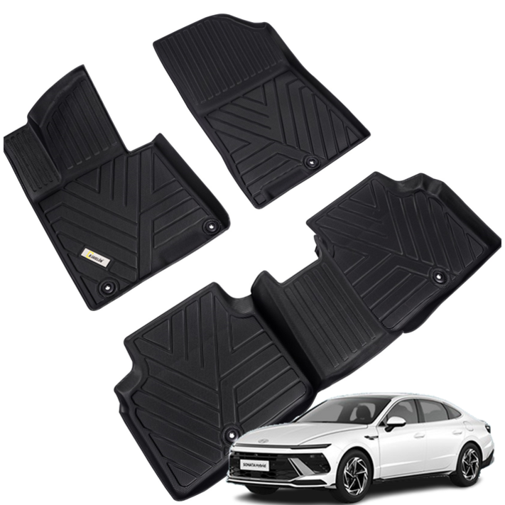 카메론 TPE 방수 카매트 3D 풀커버 세트, 쏘나타DT23택시  19년 이후