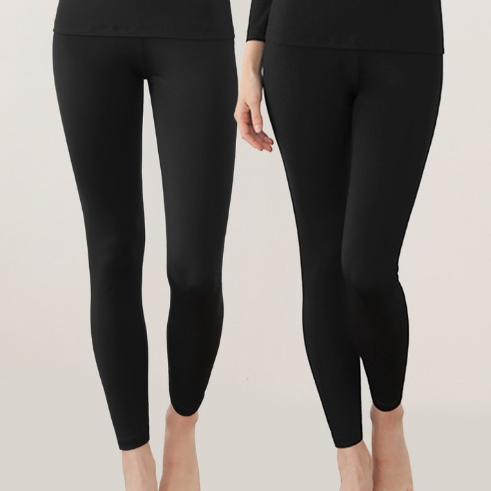 BYC 여성 고신축 발열 내복하의 히트텍 타이즈 1p