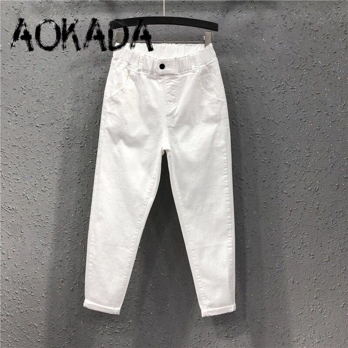 AOKADA 빅사이즈 조거팬츠 키작녀바지 면 배기 밴딩 롱 팬츠 AOKADA 빅사이즈 조거팬츠 키작녀바지 면 배기 밴딩 롱 팬츠