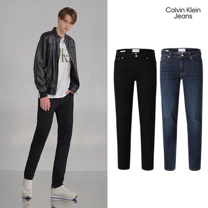 CK JEANS 캘빈클라인 바디 핏 데님 팬츠 남성 택1
