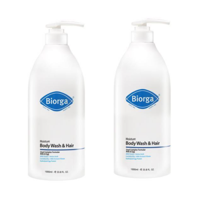 NEW 바이오가 모이스춰 바디워시 밸런싱 헤어 앤 바디클렌져 1000ml, 임산부 유아 온가족 사용 가능 NEW 바이오가 모이스춰 바디워시 밸런싱 헤어 앤 바디클렌져 1000ml, 임산부 유아 온가족 사용 가능