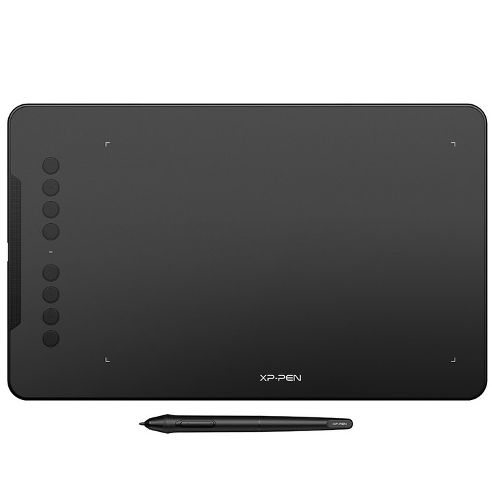 엑스피펜XP-PEN DECO01V2 드로잉 타블렛 10X6.25인치 핸드폰 연결지원 무충전펜 8192필압 틸트지원