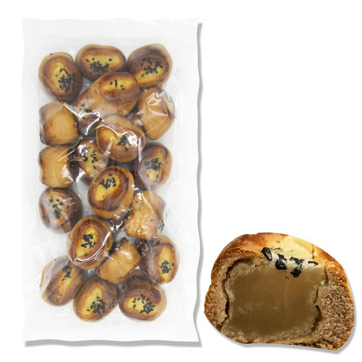 떡과정 옛날만쥬 깨단지, 500g, 1팩