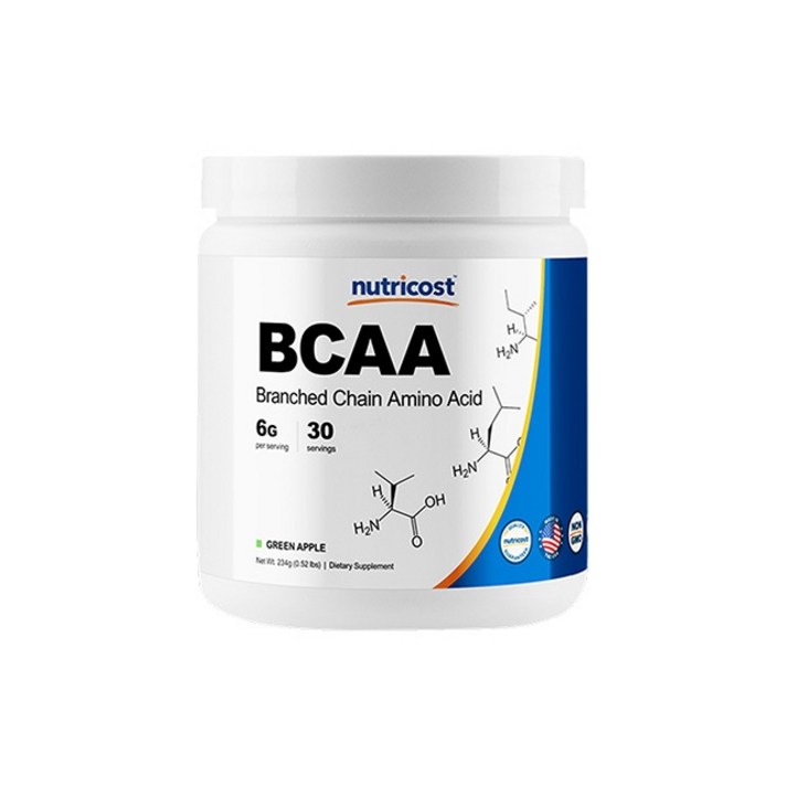 뉴트리코스트 BCAA 분지사슬 아미노산 애플맛, 303g, 1개
