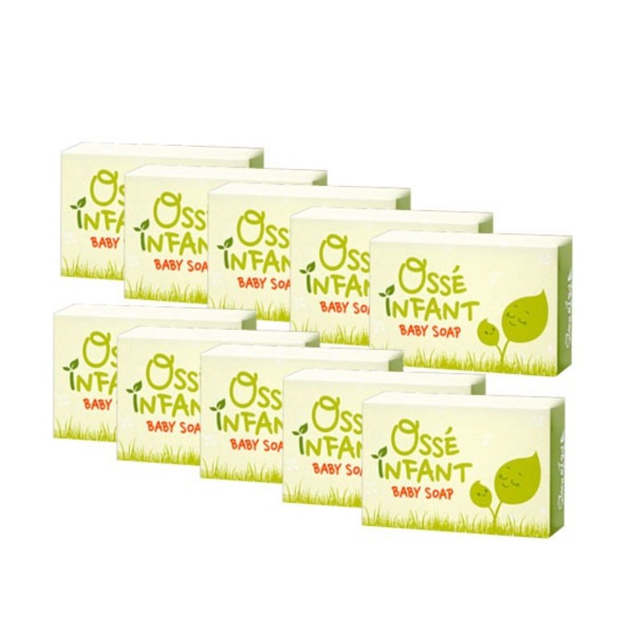 오쎄 인펀트 프리미엄 베이비 비누 100g, 10개