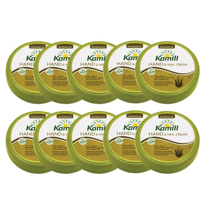 [카밀] 핸드크림 인텐시브 미니 자 20ml x10개, 단품