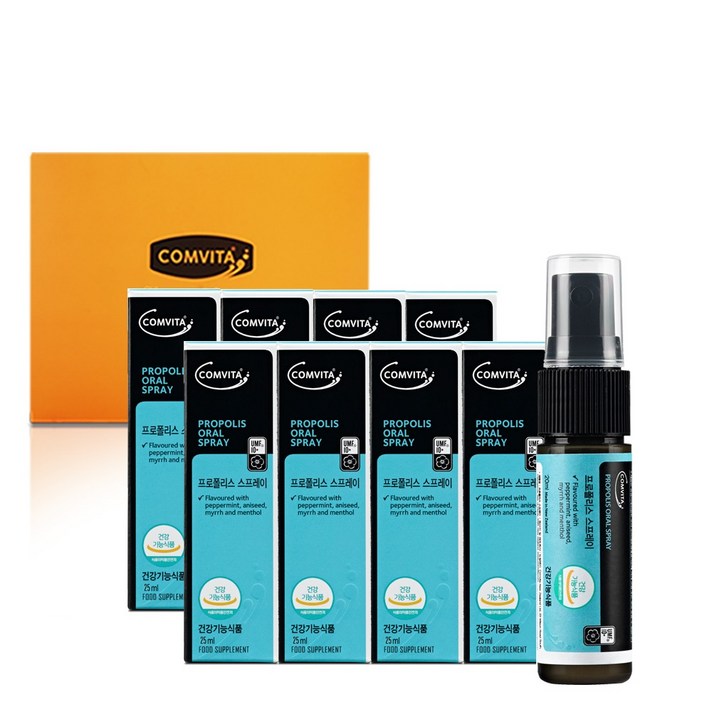 [본사직영] 콤비타 프로폴리스 스프레이 20ml, 8개