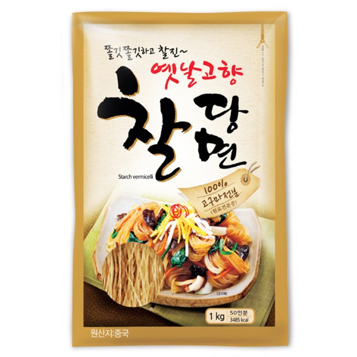 진미 옛날고향찰당면, 1kg