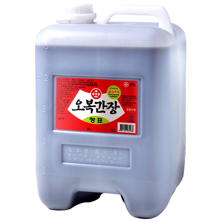 [오복] 오복간장 청표, 8L, 1개
