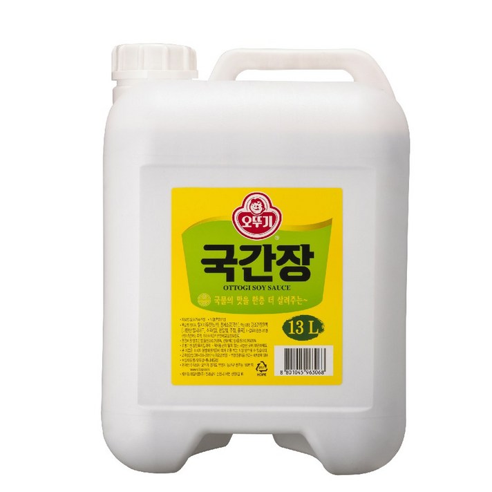 [오뚜기] 간장 국간장, 13L, 1개