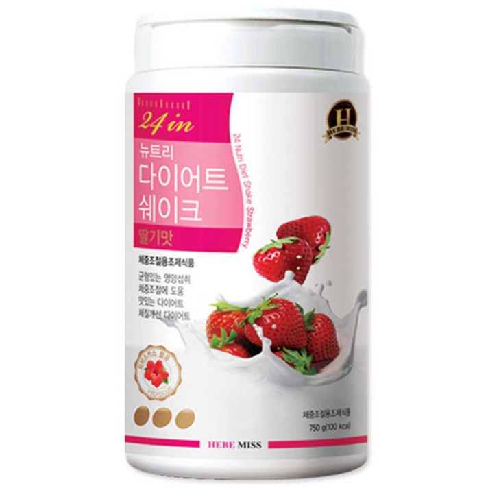 뉴트리 다이어트 쉐이크 딸기맛, 750g, 1개
