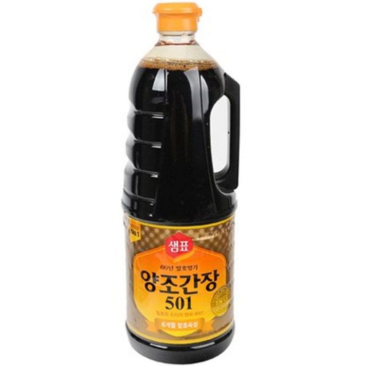 샘표 양조간장 501, 1.8L, 1개