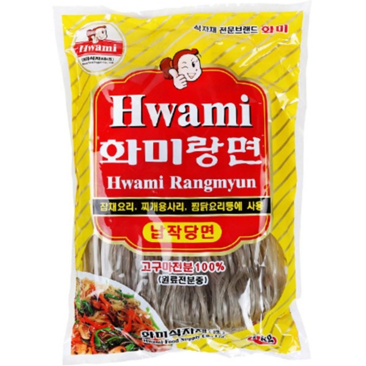 화미제당 랑면 납작당면, 1kg, 1개