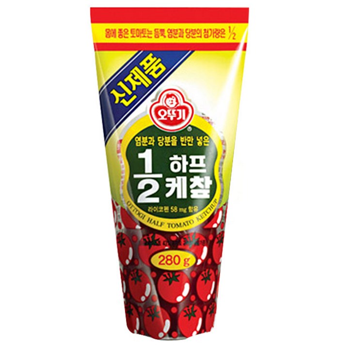 오뚜기 하프 케첩, 280g, 1개