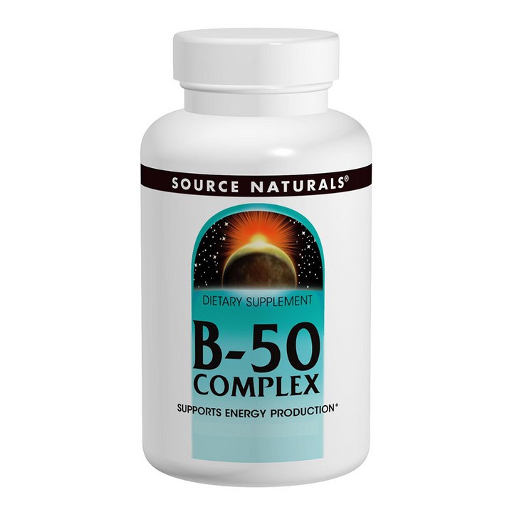 소스내츄럴스 B-50 컴플렉스 50mg 타블렛, 250개입, 1개