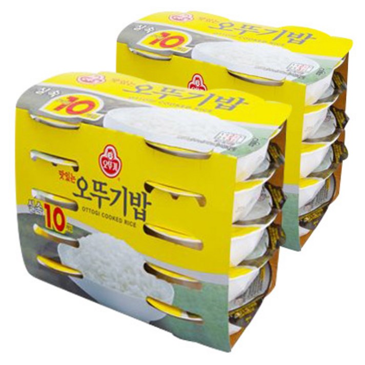 오뚜기 맛있는 오뚜기밥, 210g, 20개