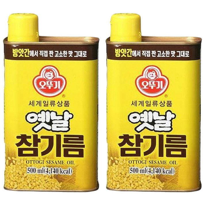 오뚜기옛날참기름500ml 2개, 500ml