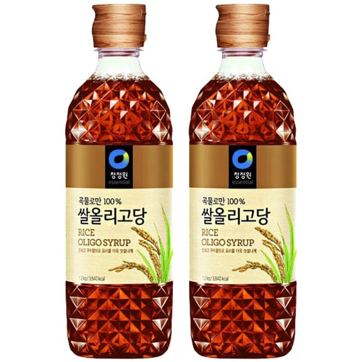 청정원 쌀올리고당, 1.2kg, 2개