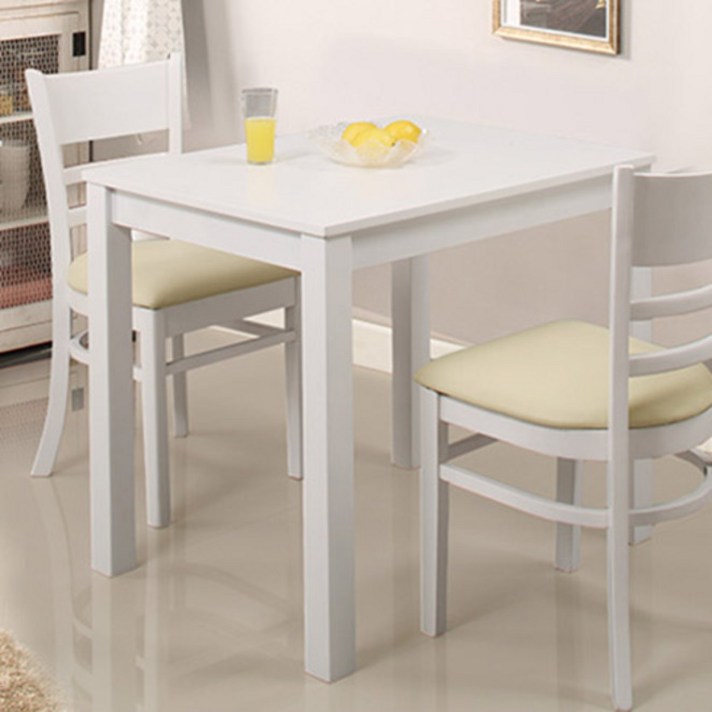 동서가구 2인 식탁, 화이트