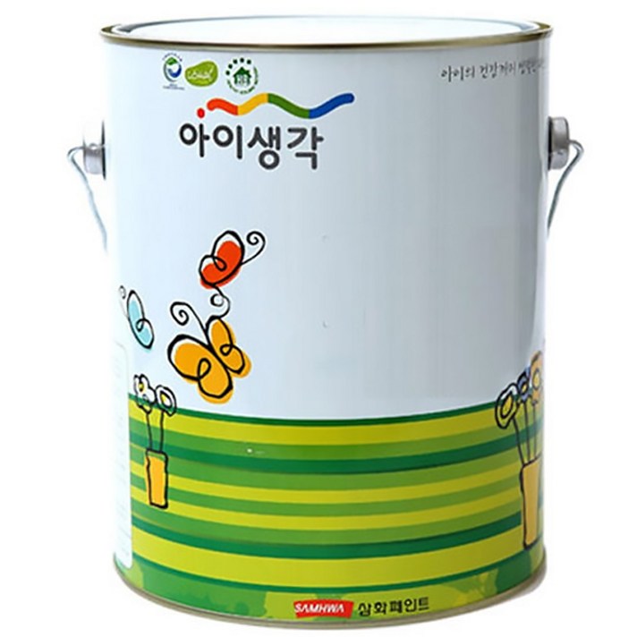 아이생각 수성 무광 페인트 4L, 뉴트럴브라운