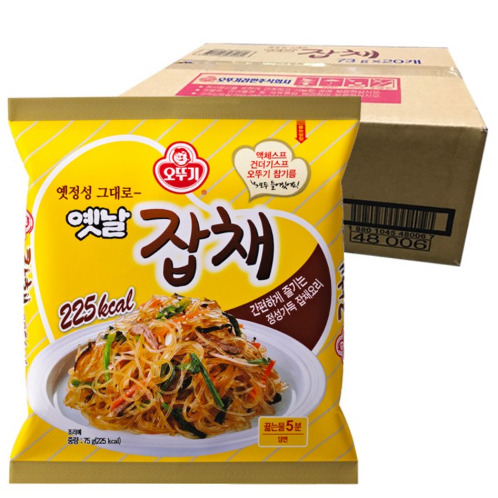 오뚜기 옛날 잡채 73g, 20개