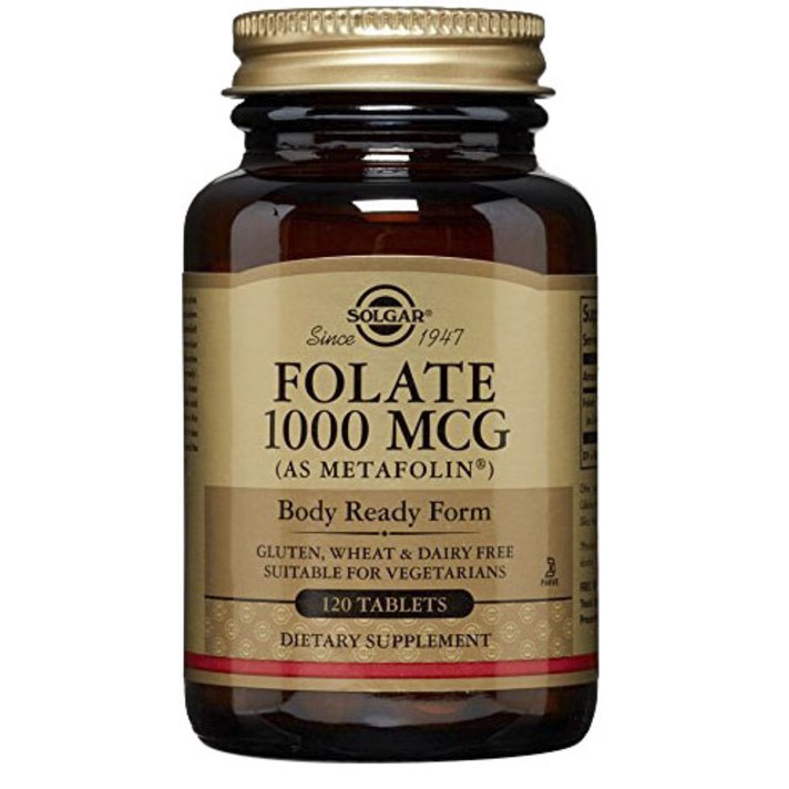 솔가 폴레이트 1000mcg 타블렛, 120개입, 1개