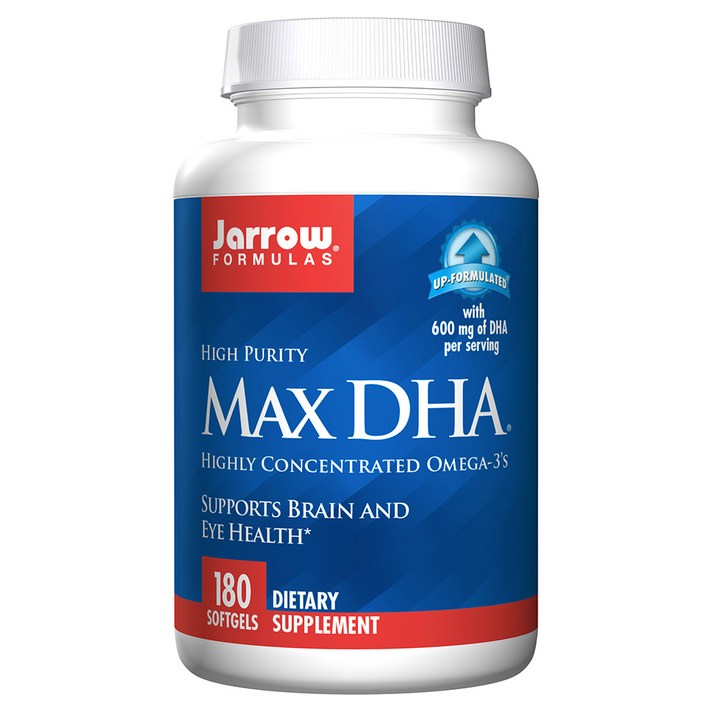 재로우 맥스 DHA 600mg 소프트젤, 180개입, 1개