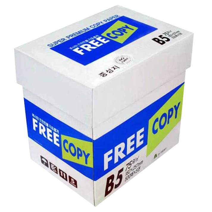 프리카피 B5 복사용지 75g, 2500매