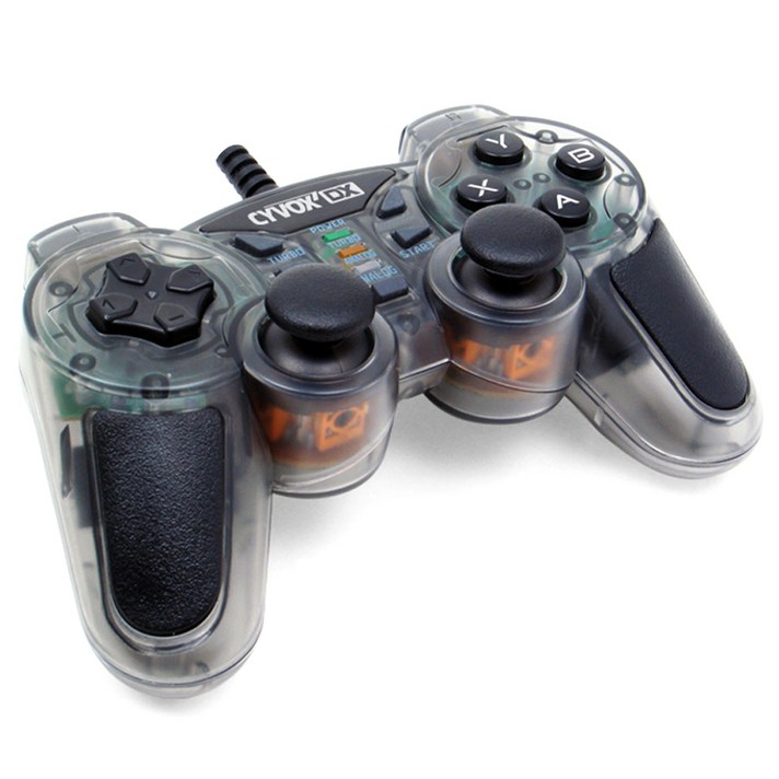 조이트론 싸이복스DX PC 게임패드 블랙, 1개