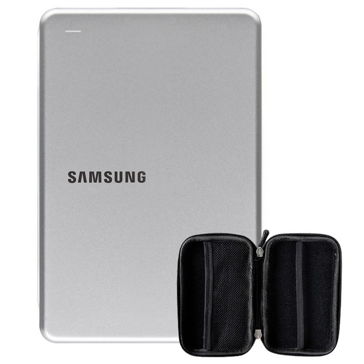 삼성전자 SLIM 외장하드 HX-MK20Y19 + 파우치, 2종, 1세트