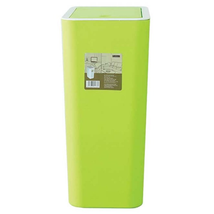앤 원터치 휴지통 12L 그린, 1개