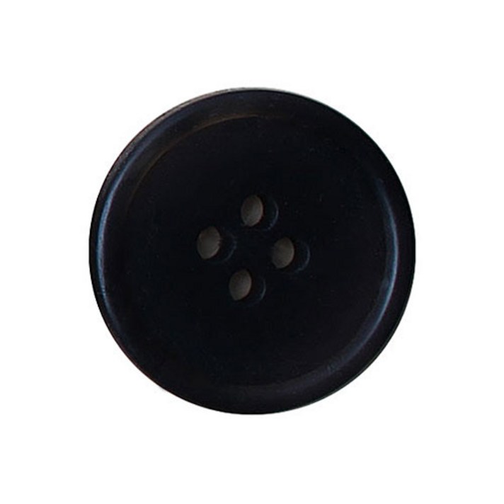 동화상가몰 야크코트 단추 I-1 23mm, 블랙무광, 10개입