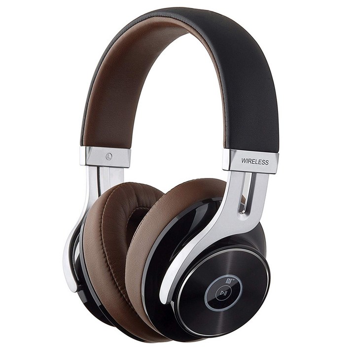 브리츠 유무선 블루투스 헤드폰 W855BT, Brown