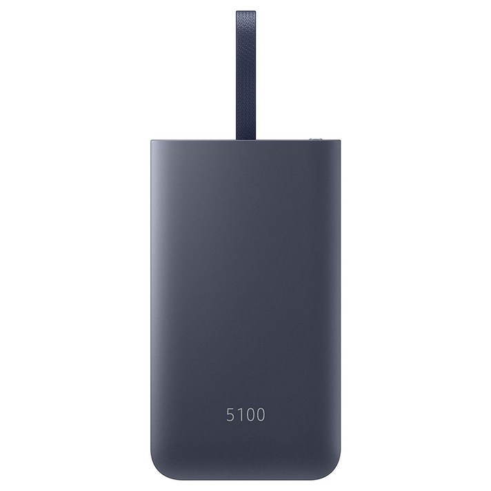 삼성전자 15W 급속 충전 in&out 배터리팩 5100mAh EB-PG950, 네이비