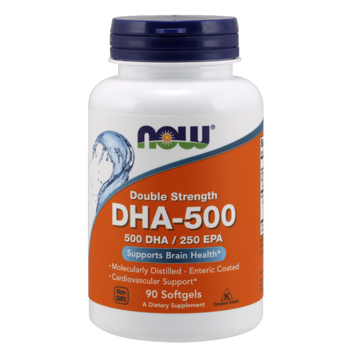 나우푸드 더블 스트랭스 DHA-500 소프트젤, 1개