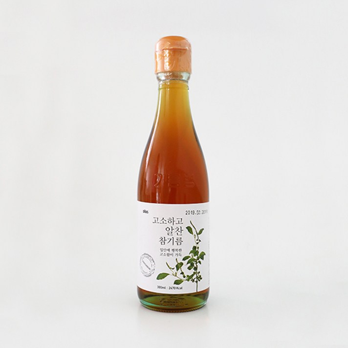 고소하고 알찬 참기름, 300ml, 1개