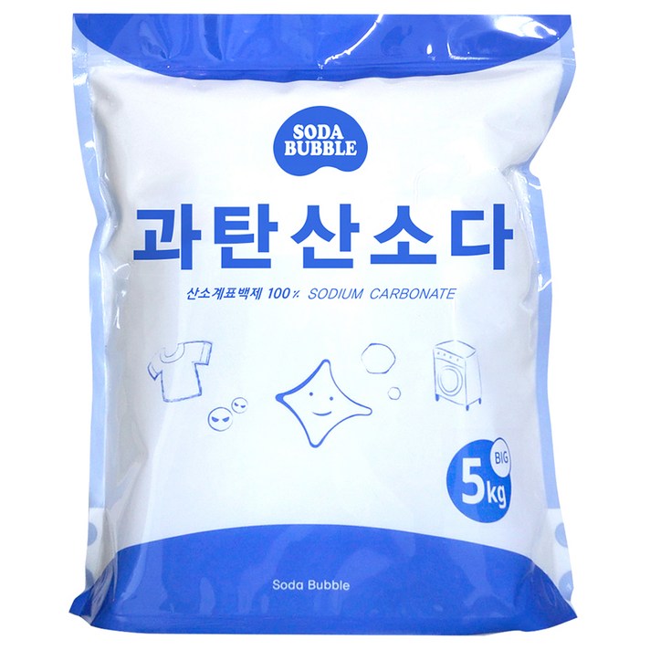 소다버블 과탄산소다 산소계 표백제, 5kg, 1개